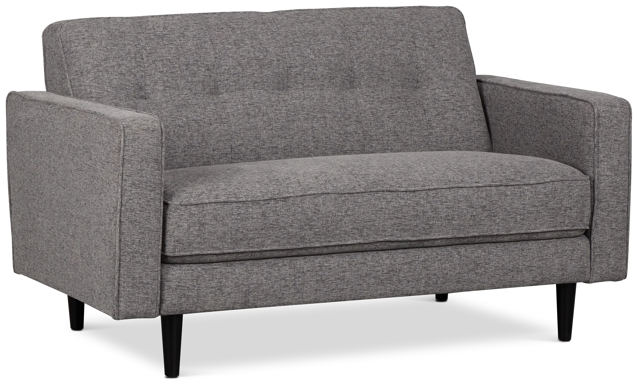 Milo Gray Fabric Loveseat