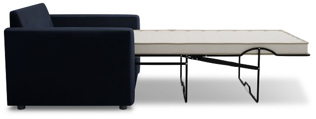 Siesta Joya Dark Blue Fabric Innerspring Sleeper