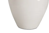 Lova White Ceramic Table Lamp