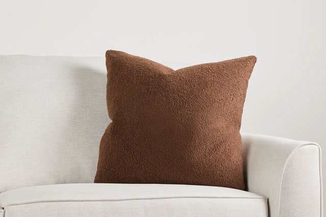 Henley Brown 22" Accent Pillow