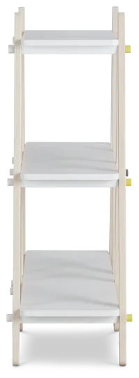 Dottie White Storage Bookcase