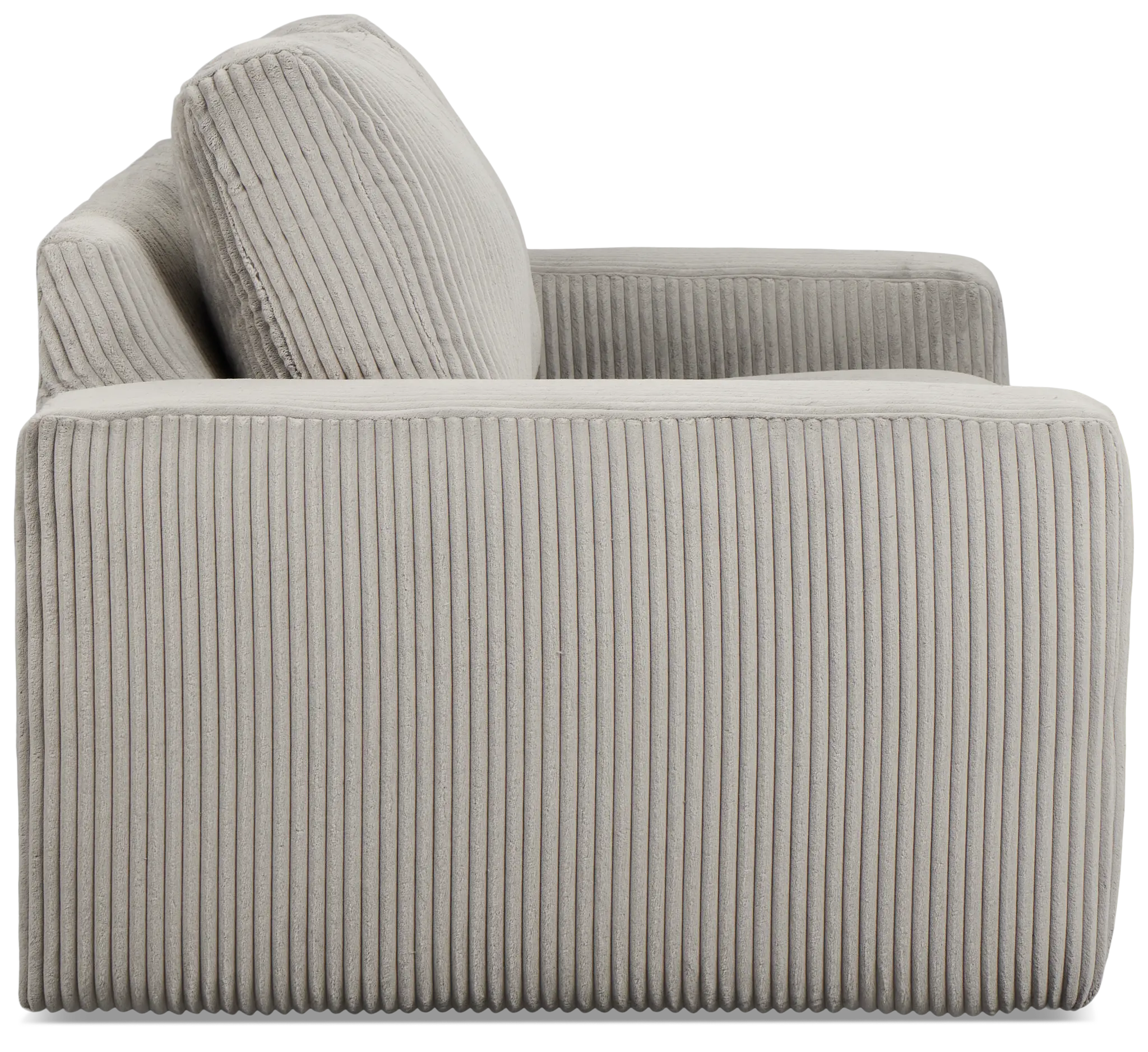 Charlie Gray Fabric Loveseat Charlie Gray Fabric Loveseat