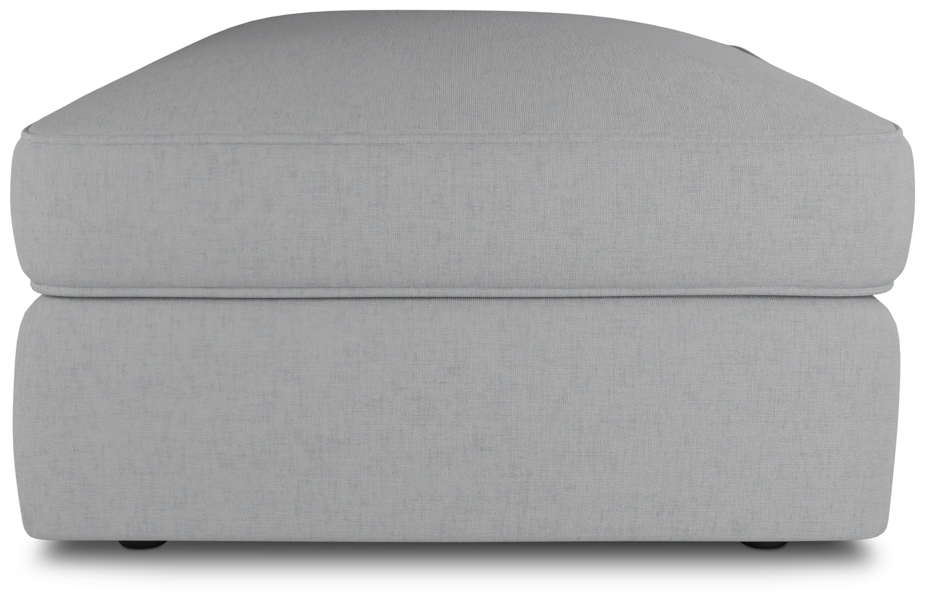 Siesta Delray Pewter Fabric Ottoman Siesta Delray Pewter Fabric Ottoman