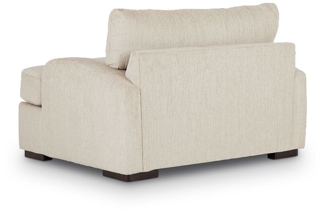 Alpha Beige Fabric Chair