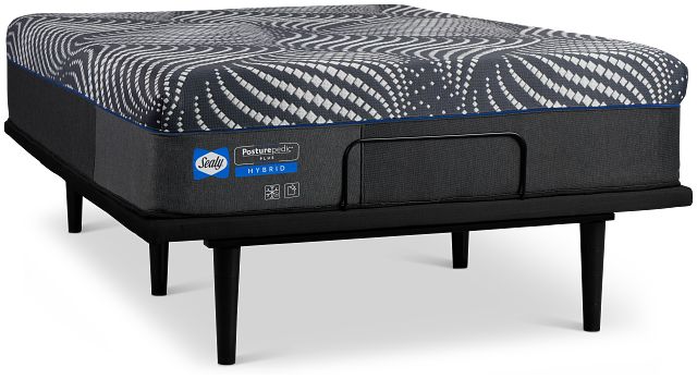 Sealy Posturepedic Plus High Point 14" Soft Ease Adjustable Mattress Set
