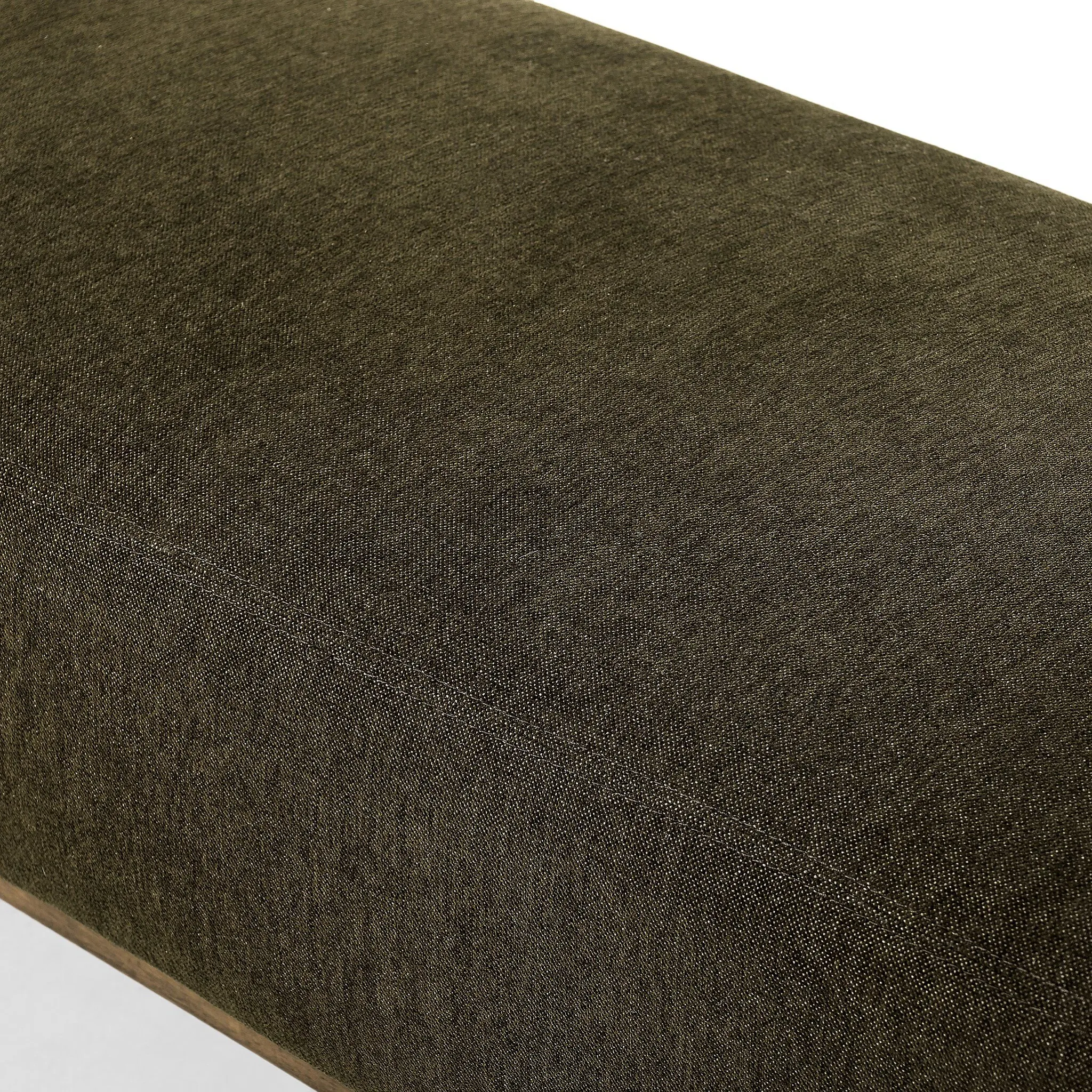 Four Hands Kilgo Dark Green Uph Bench