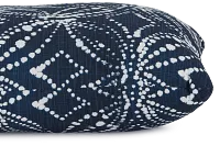 Gerardo Dark Blue 18" Accent Pillow