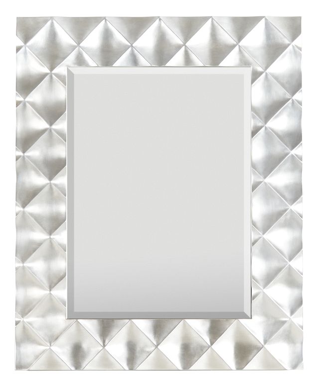 Zowie Silver Floor Mirror