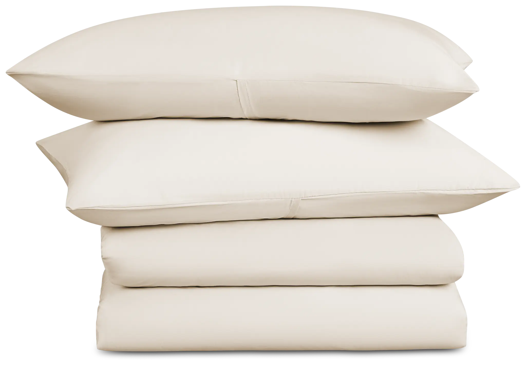 Rest & Renew Cotton Sateen Beige 300 Thread Duvet Set Rest & Renew Cotton Sateen Beige 300 Thread Duvet Set