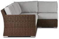 Southport Gray Left 4-piece Modular Sectional