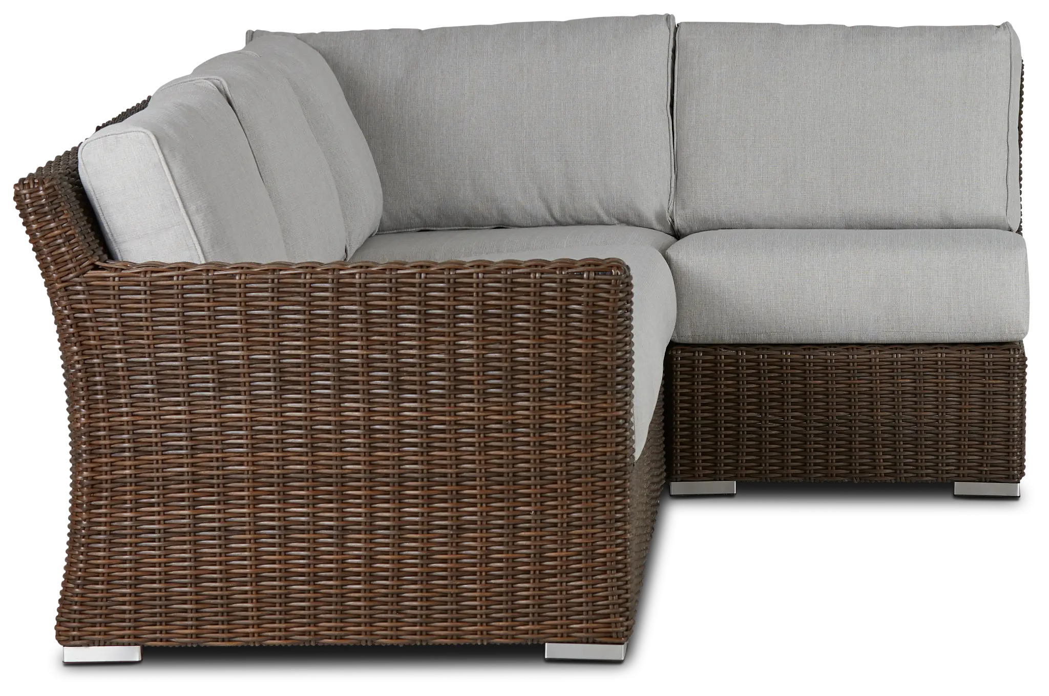 Southport Gray Left 4-piece Modular Sectional Southport Gray Left 4-piece Modular Sectional