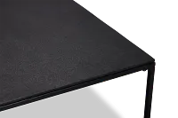 Doren Black Rect Nesting Coffee Table