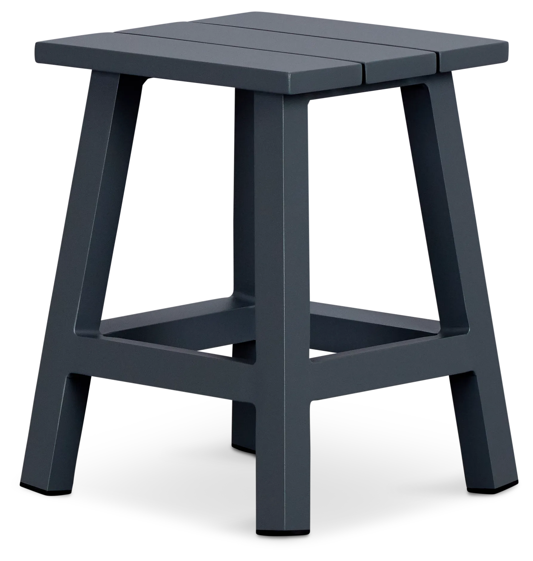 Barbados Gray Square Accent Table