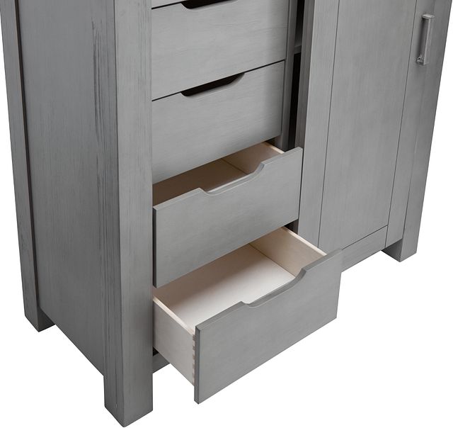 Piermont Gray Wardrobe Chest
