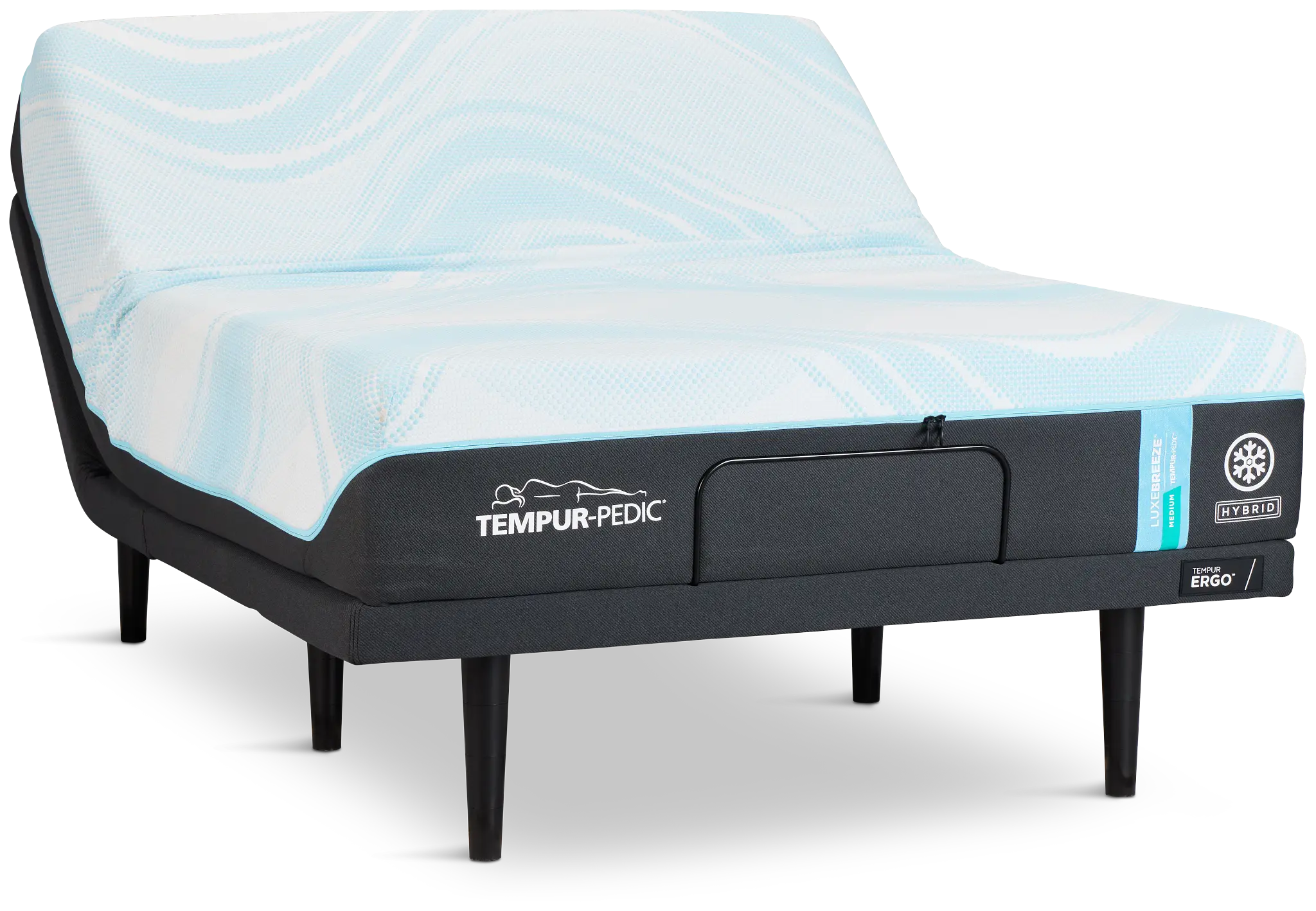 Tempur-pedic Tempur-luxebreeze Medium Ergo 3.0 Adjustable Mattress Set Tempur-pedic Tempur-luxebreeze Medium Ergo 3.0 Adjustable Mattress Set