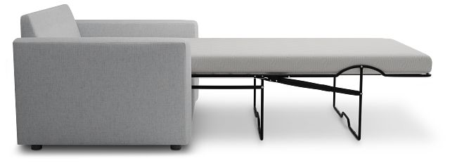Siesta Delray Pewter Fabric Memory Foam Sleeper