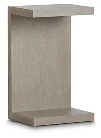 Nixon Light Tone Chairside Table