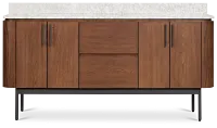 Nomad Mid Tone 72" Double Bathroom Vanity