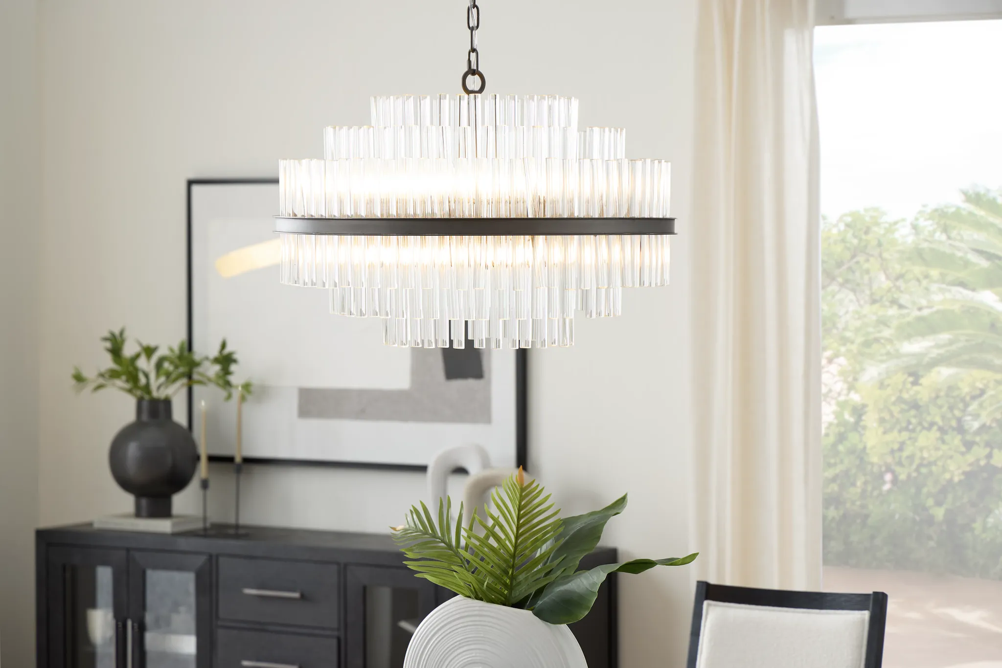 Ethan Bronze Chandelier