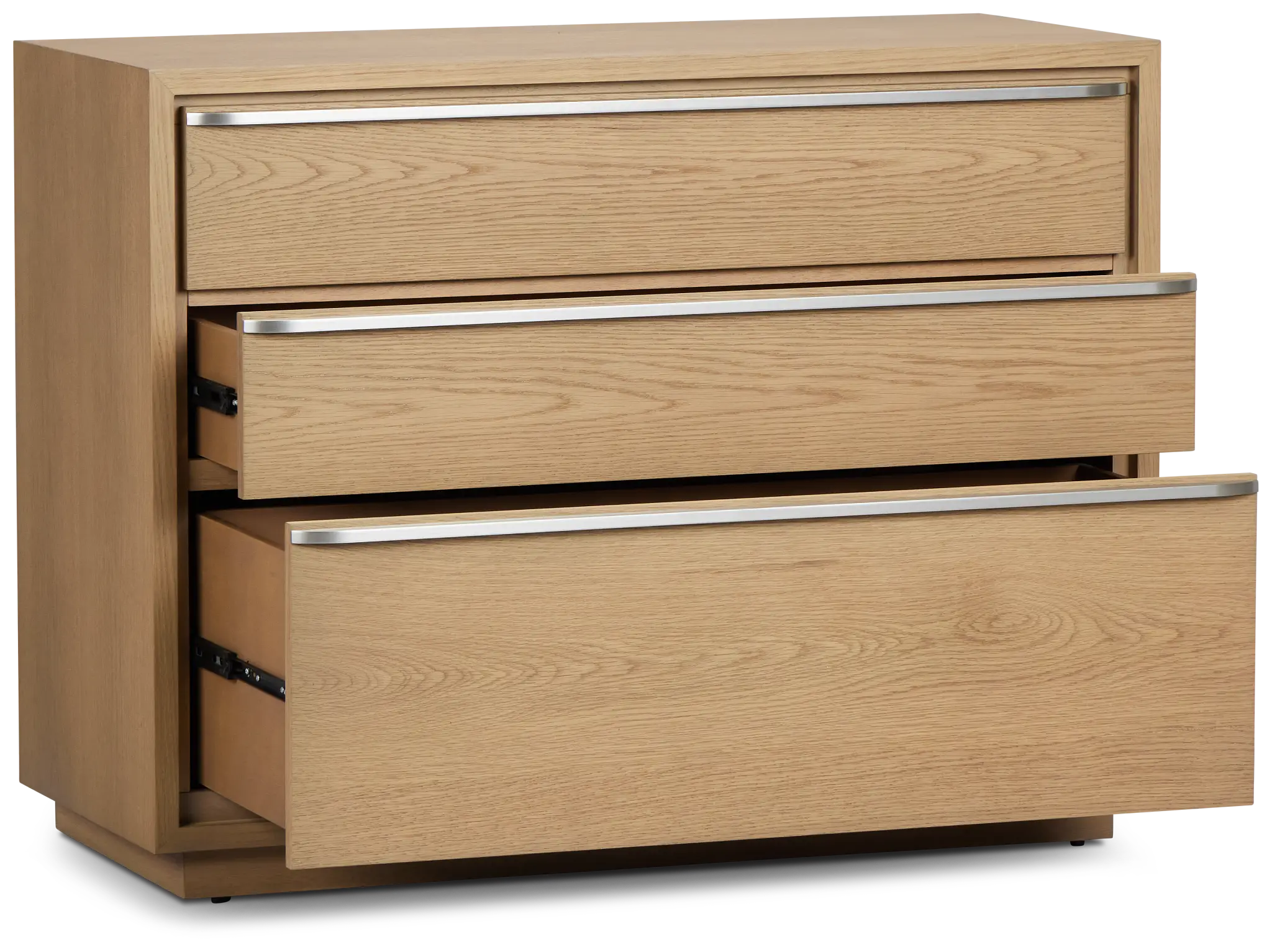 Haven Light Tone 3-drawer Nightstand Haven Light Tone 3-drawer Nightstand