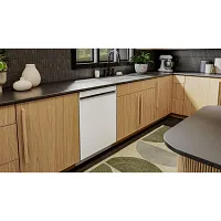 Kitchenaid 224 Series White Built In Dishwasher