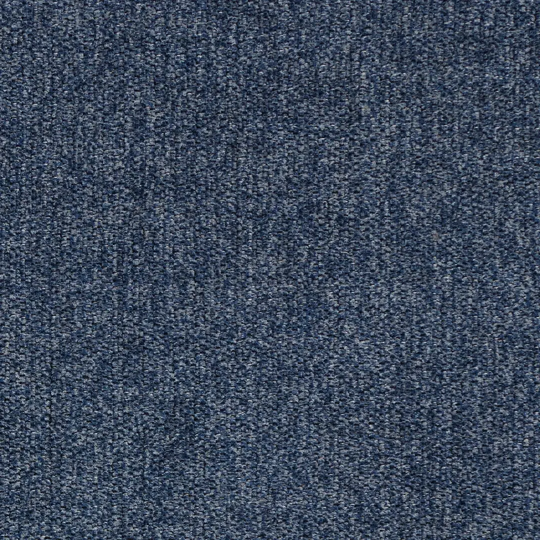 BLUE Destin Maguire Blue Fabric Cocktail Ottoman