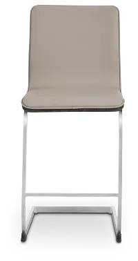 Kendall Beige 24" Upholstered Barstool