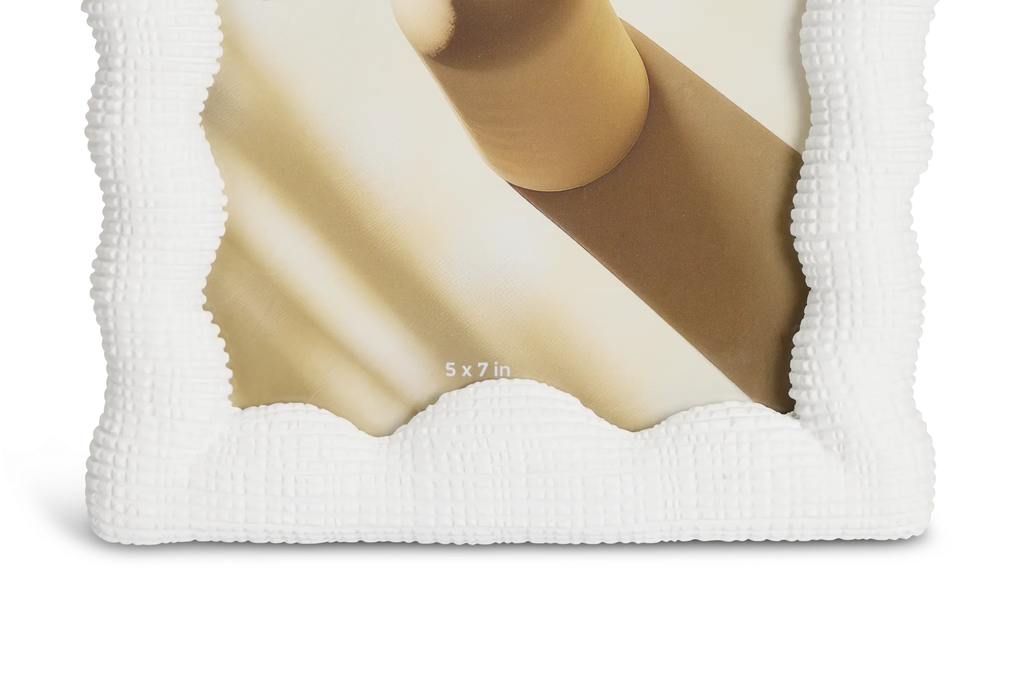 Tinsley White Medium Picture Frame