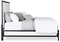 Alden Black Uph Platform Bed