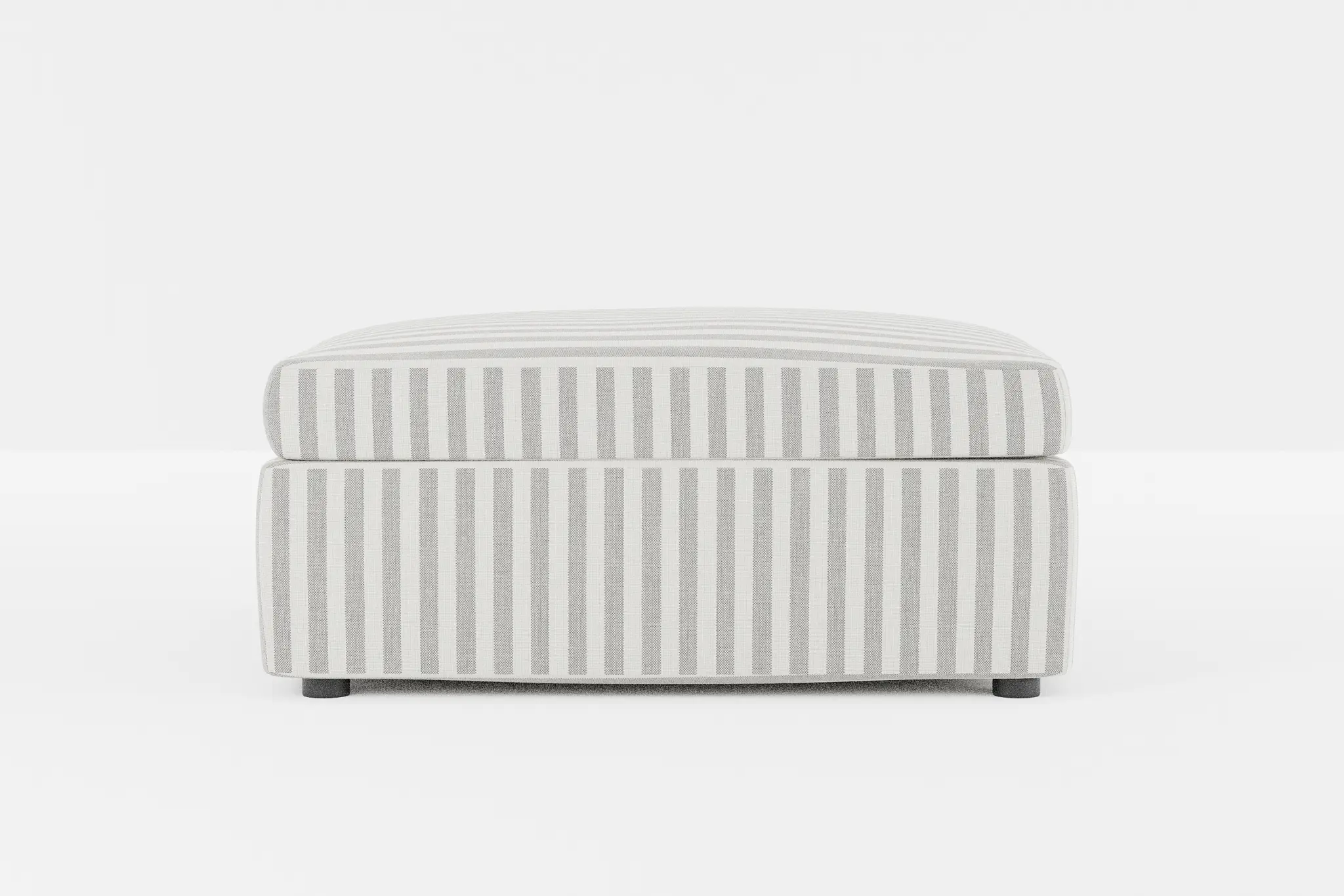Destin Sea Lane Dark Gray Fabric Cocktail Ottoman Destin Sea Lane Dark Gray Fabric Cocktail Ottoman