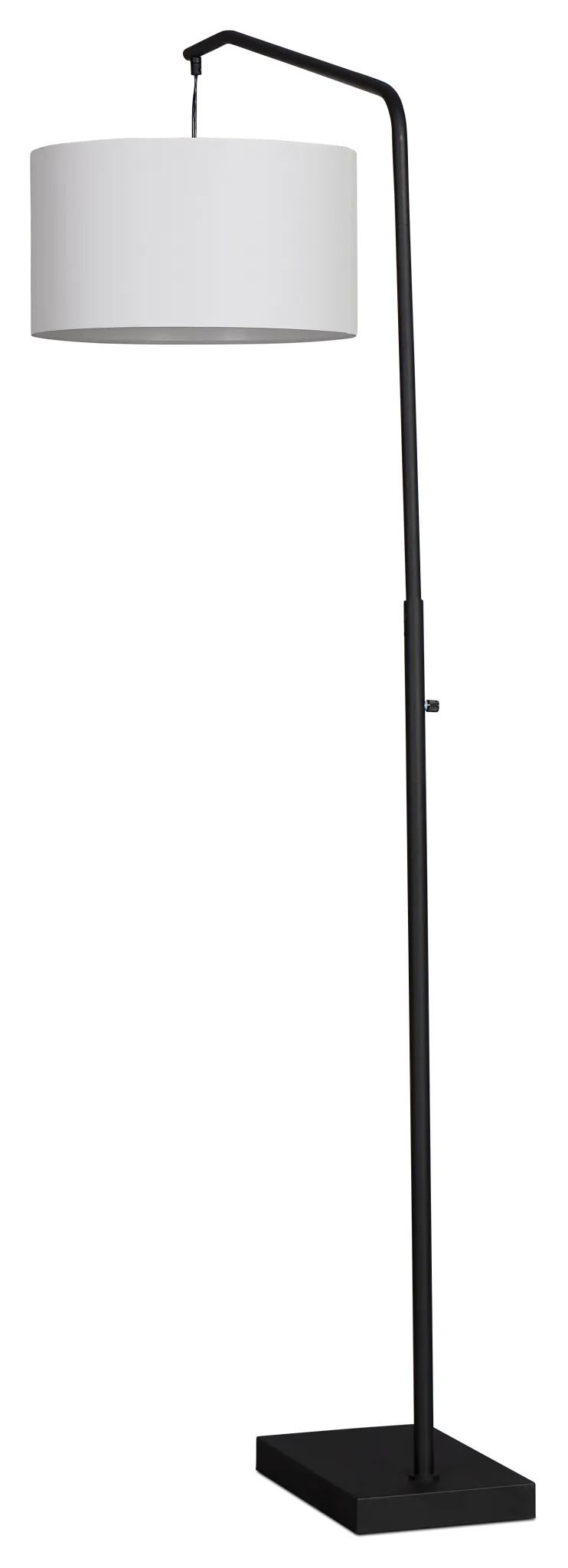 Nehir Black Metal Floor Lamp