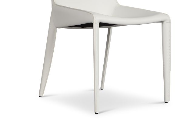 Wayne White Upholstered Side Chair
