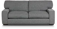 Veronica 90" Dark Gray Down Sofa