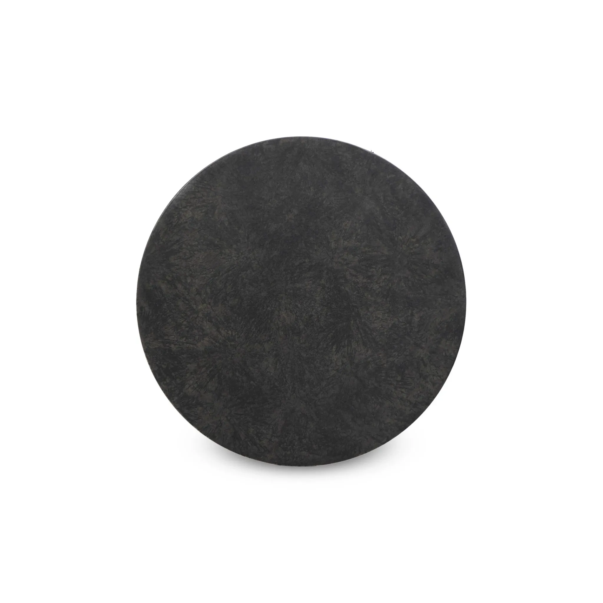 Four Hands Jocelyn Black Metal Round End Table