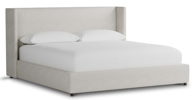 Captiva Gellar Beige 48" Upholstered Shelter Bed