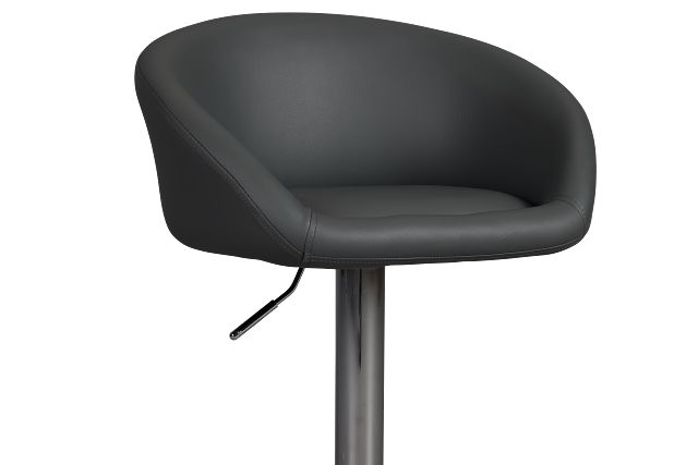 Dayton Gray Uph Adjustable Stool