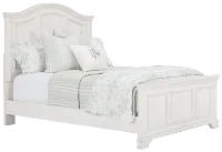 Savannah Ivory Panel Bed