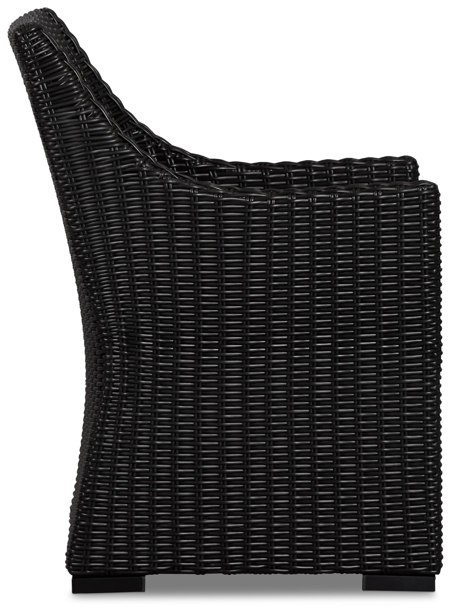 Montecito Black Cushioned Arm Chair Montecito Black Cushioned Arm Chair