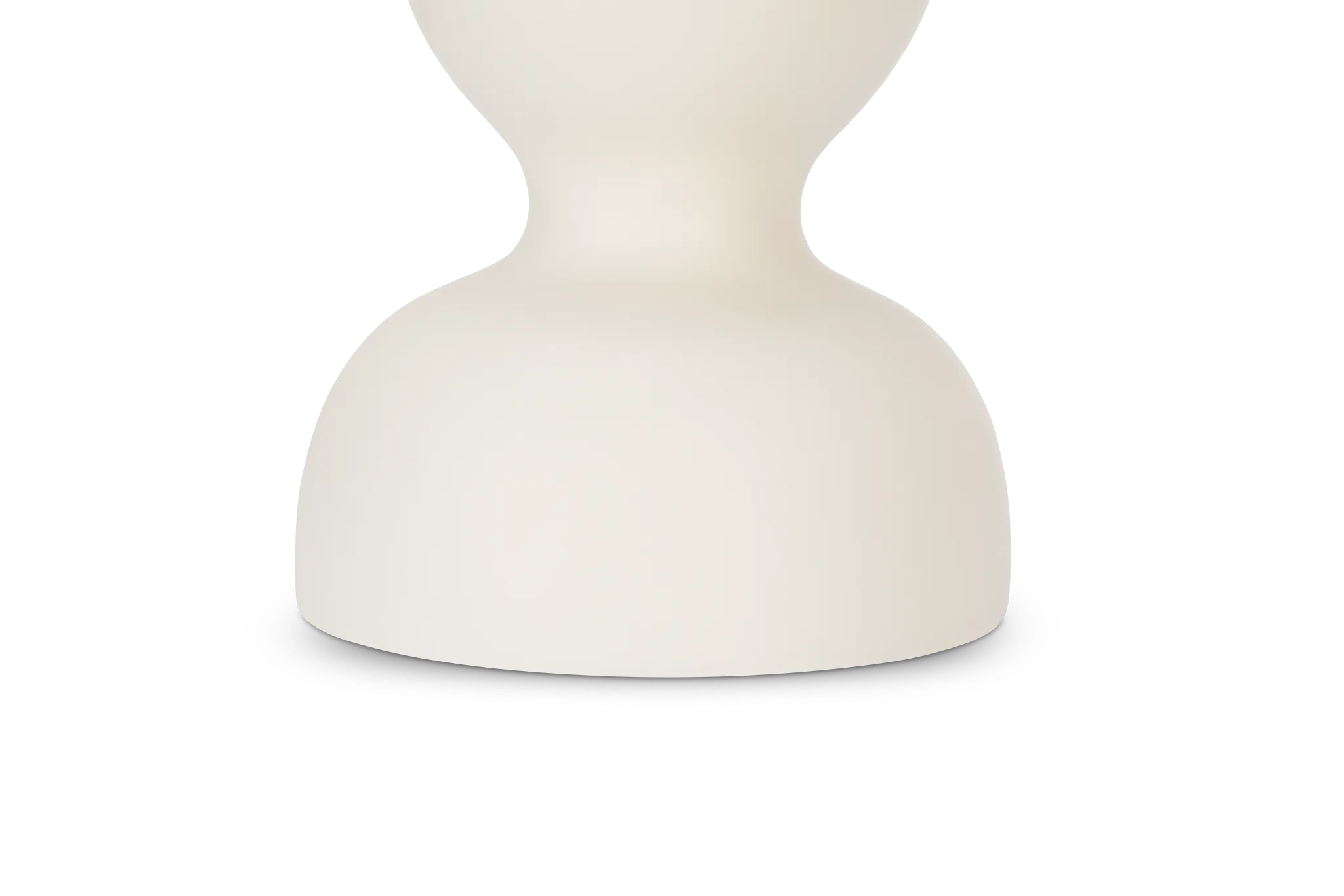 Ula White Candle Holder