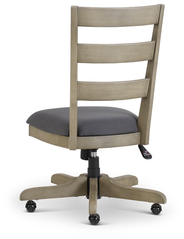 Vista Light Tone Wood Desk Chair