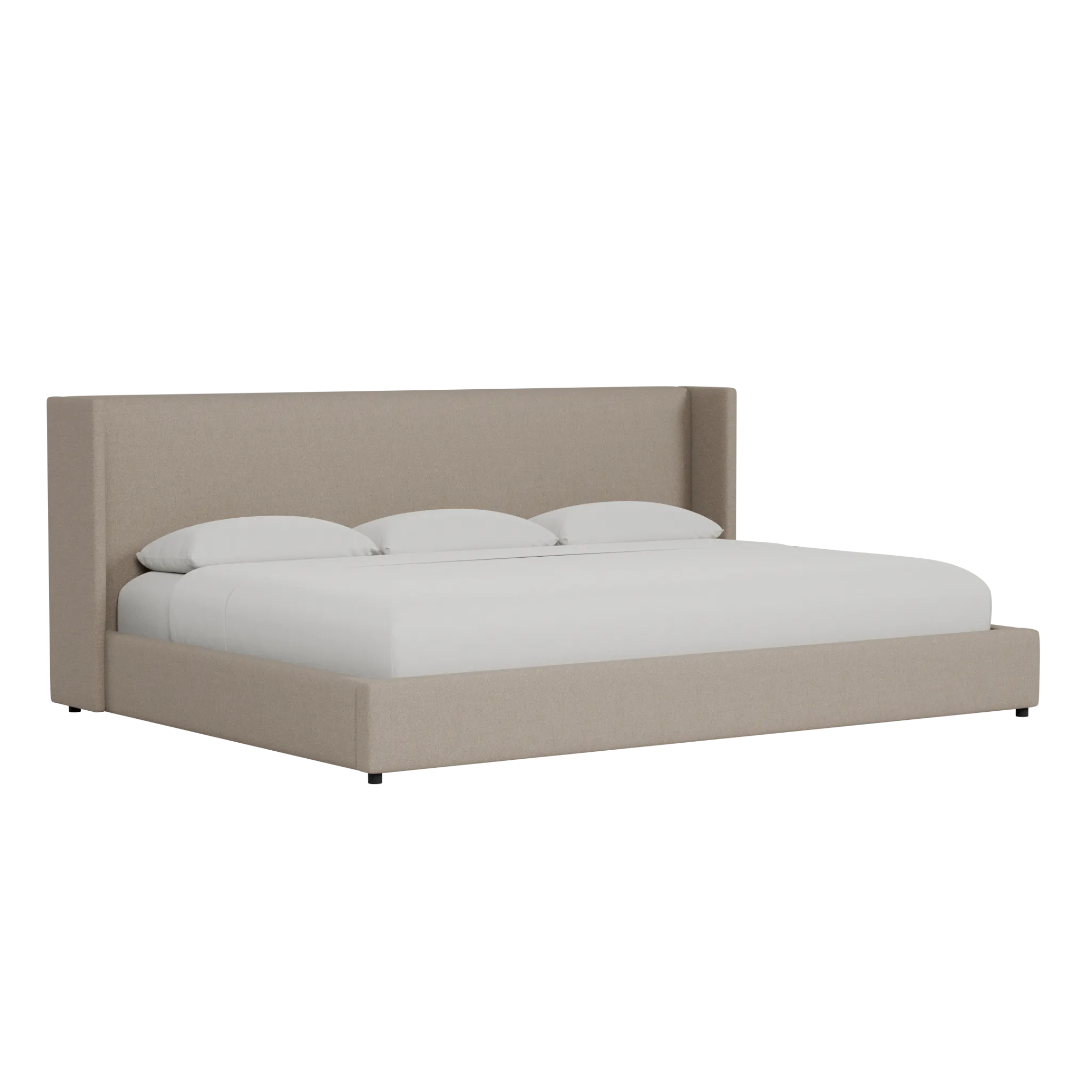 Captiva Elite Brown 48" Upholstered Shelter Bed