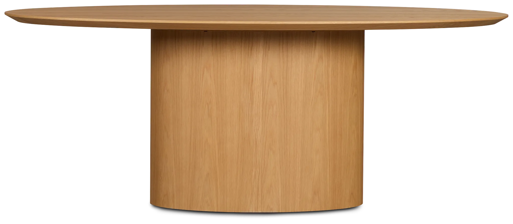 Nomad Light Tone 78" Oval Table