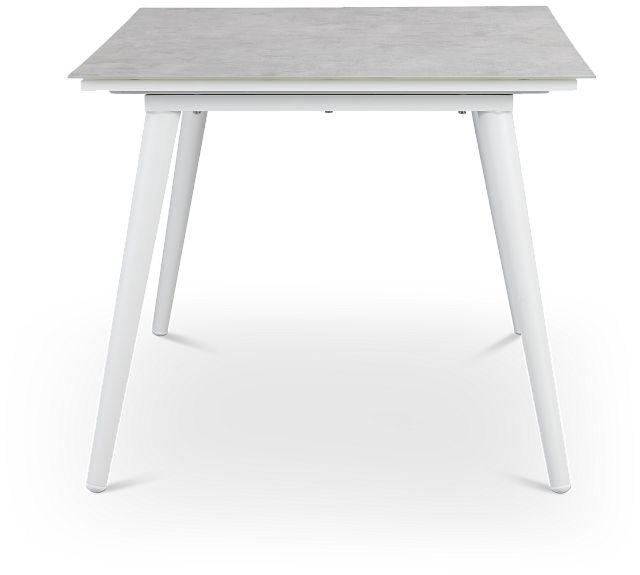 Andes Gray Ceramic Rectangular Table