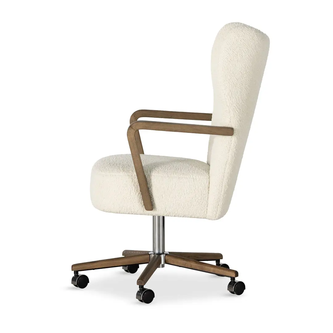 Four Hands Mikki Ivory Uph Desk Chair Four Hands Mikki Ivory Uph Desk Chair