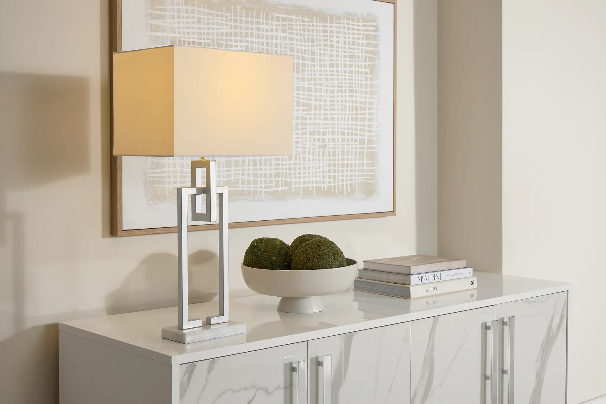 Celena Silver Table Lamp Celena Silver Table Lamp