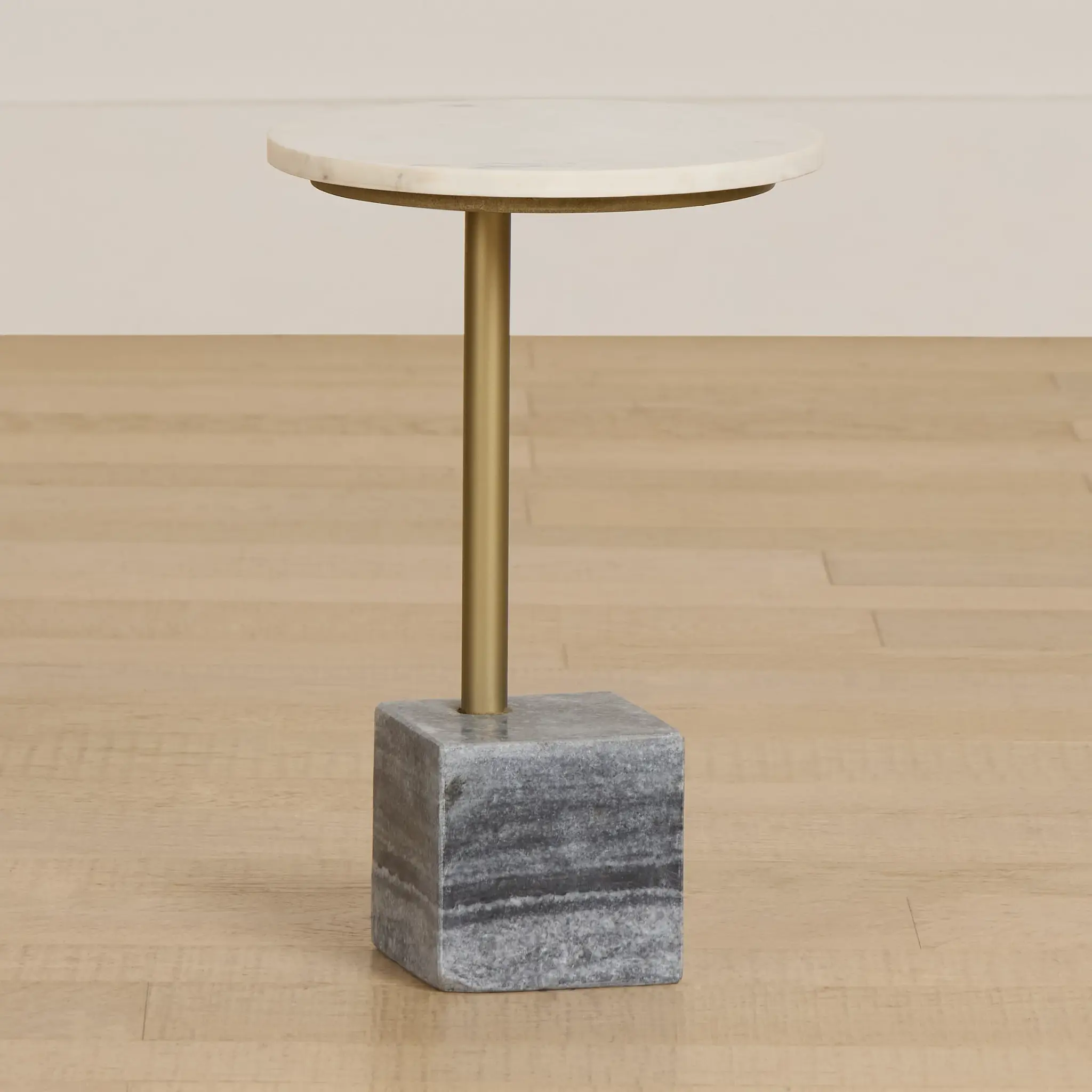 Britt White Marble Accent Table Britt White Marble Accent Table