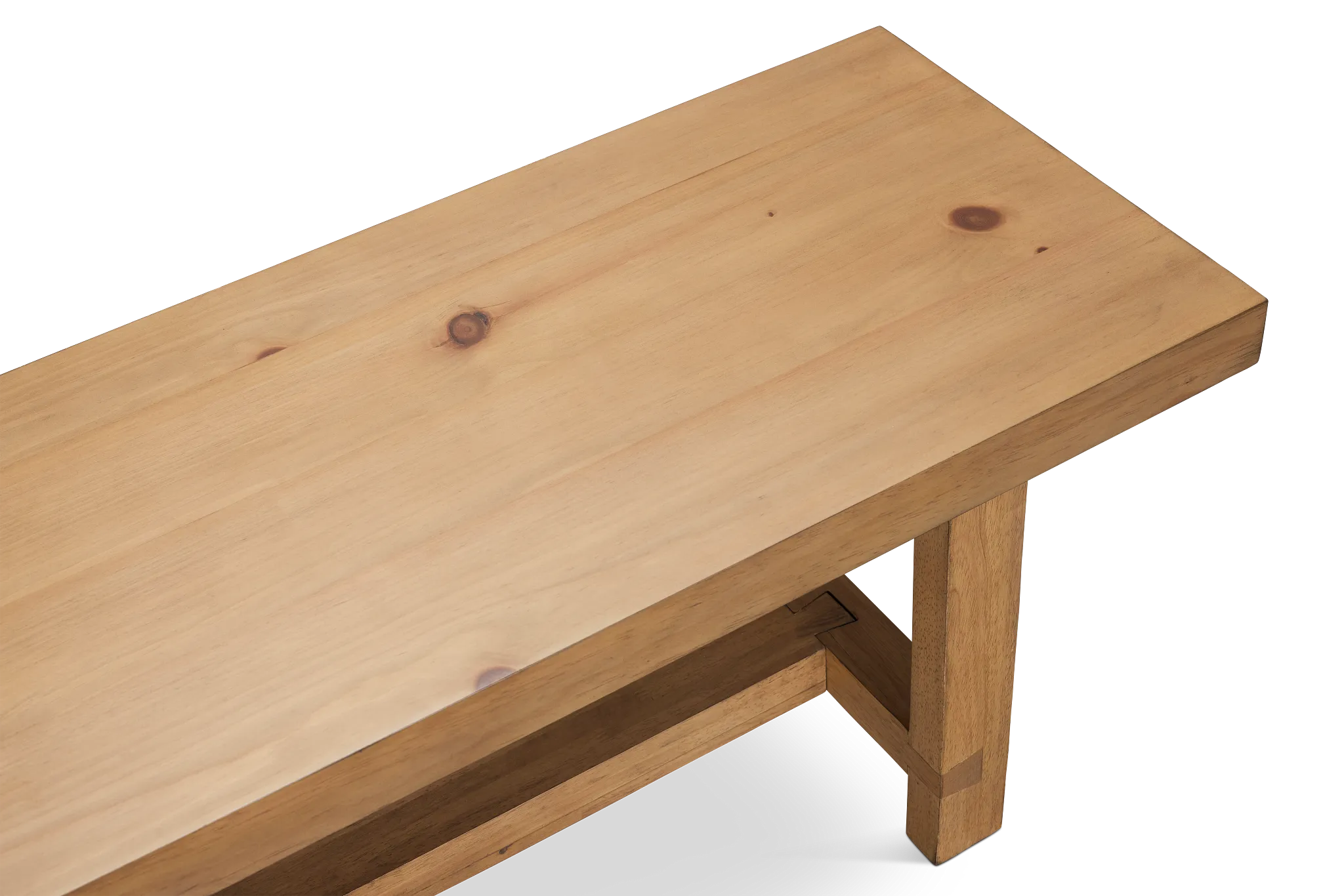 Vail Light Tone Dining Bench