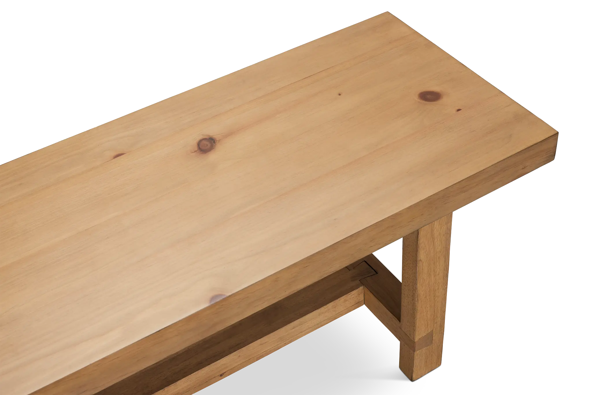 Vail Light Tone Dining Bench Vail Light Tone Dining Bench