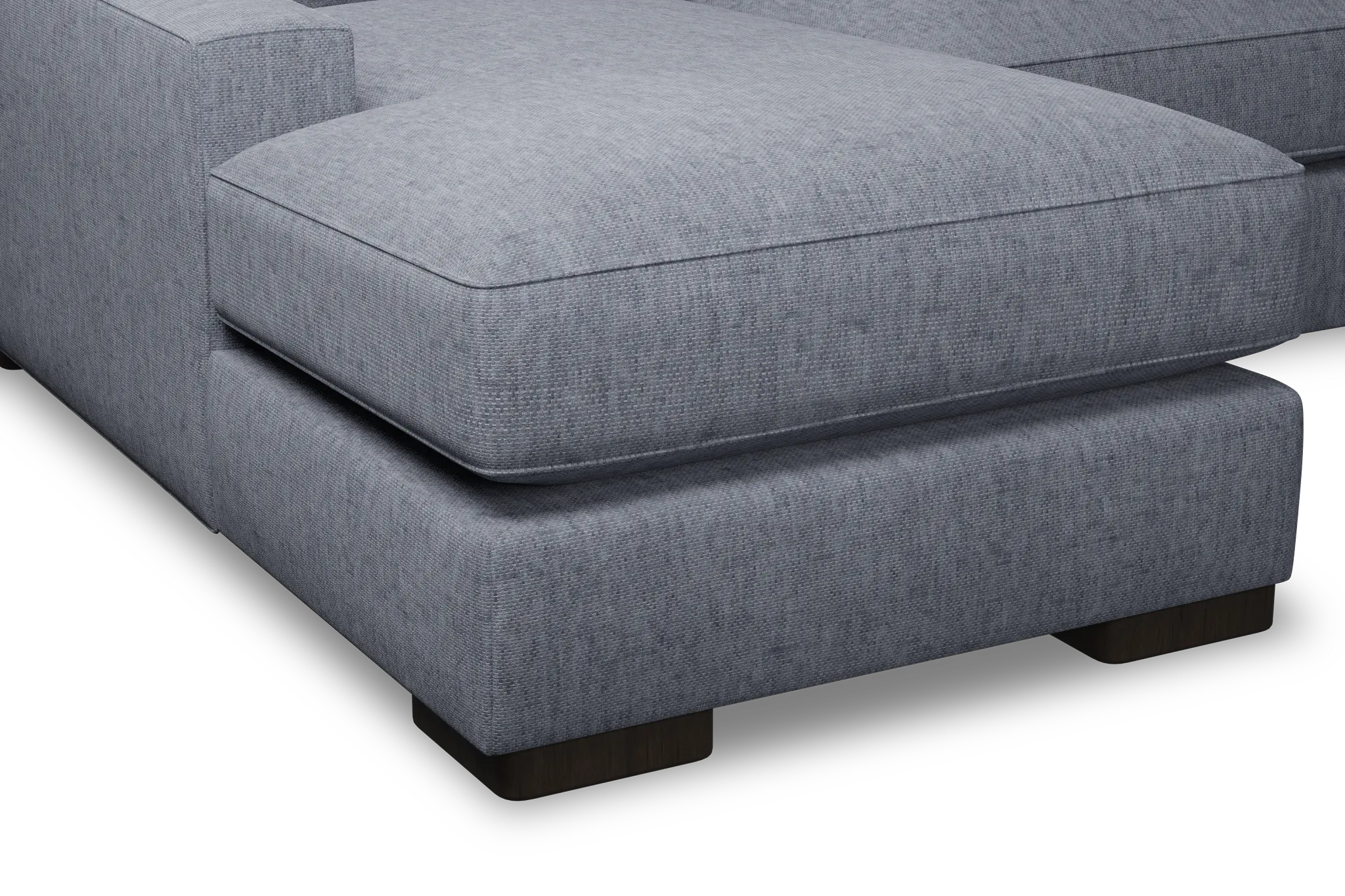 Edgewater Elevation Gray Left Chaise Sectional