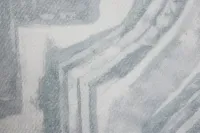 Kylie Light Gray Fabric Cocktail Ottoman